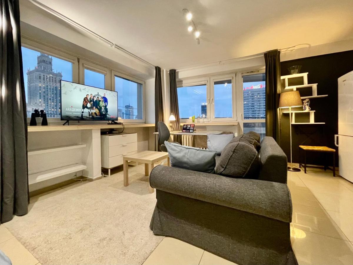 Sawa Apartment 2Xmetro Wifi 500 Mbs 50'Tv Netflix Hbo Appletv+ Warschau Exterior foto