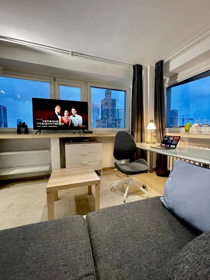 Sawa Apartment 2Xmetro Wifi 500 Mbs 50'Tv Netflix Hbo Appletv+ Warschau Exterior foto