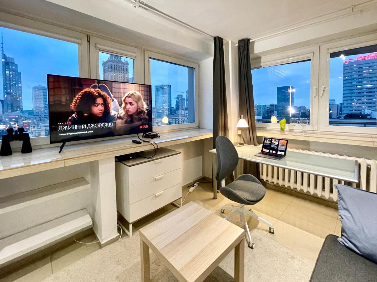 Sawa Apartment 2Xmetro Wifi 500 Mbs 50'Tv Netflix Hbo Appletv+ Warschau Exterior foto