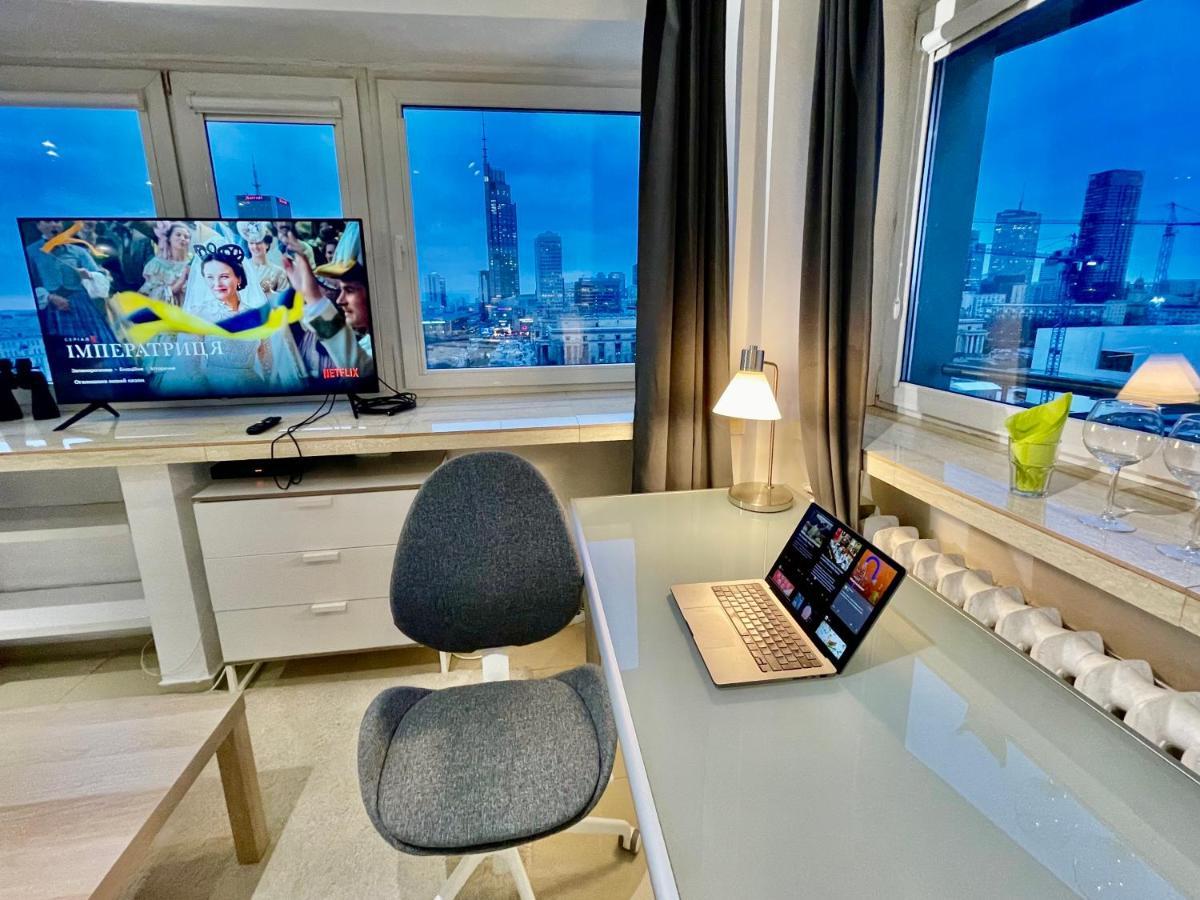 Sawa Apartment 2Xmetro Wifi 500 Mbs 50'Tv Netflix Hbo Appletv+ Warschau Exterior foto